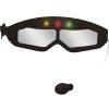 Lexibook Miraculous Electronic Lighting Guitar with mic, Glasses with Microphone, Demo Songs, 2 Game Modes, MP3 Plug, Black red, K260MI