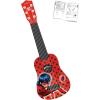 Lexibook Miraculous Ladybug, My First Guitar for Children, 6 Nylon Strings, 21’’ Long, Guide Included, Red/Black, K200MI