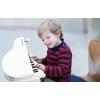 Lexibook, My First Piano Piano for Children, Lighting Keys, Learning Mode, 29 x 31 cm, Tempo and Volume Adjustment, 3+, White, K731(K731)