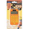 Lexibook, Naruto, Pocket Calculator with Protection Cover, Conventional and Advanced Calculator Functions, Battery and Solar-Powered, Orange, C45NA