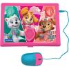 Lexibook, Paw Patrol, Bilingual and Educational Laptop Spanish/English, Toy for Children, 170 Activities to Learn, Play Games and Music, Large Screen, Pink/Blue, JC599PAGi2(Paw Patrol – Pink)