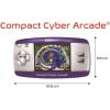 Lexibook Retro Game Console, 2 Controllers, 300 Games, 1 AC/DC Adapter, Black/red, JG7800(250 games – Purple)