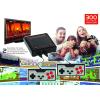 Lexibook Retro Game Console, 2 Controllers, 300 Games, 1 AC/DC Adapter, Black/red, JG7800(JG7800)