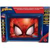 Lexibook, Spider-Man, Bilingual and Educational Laptop Spanish/English, Toy for Children, 170 Activities to Learn, Play Games and Music, Large Screen, Blue/Red, JC599SPi2