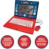 Lexibook, Spider-Man, Bilingual and Educational Laptop Spanish/English, Toy for Children, 170 Activities to Learn, Play Games and Music, Large Screen, Blue/Red, JC599SPi2