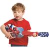 Lexibook, Spider-Man, My First Guitar for Children, 6 Nylon Strings, 21″ Long, Guide Included, Blue/red, K200SP