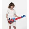 Lexibook, Spider-Man, My First Guitar for Children, 6 Nylon Strings, 21″ Long, Guide Included, Blue/red, K200SP