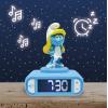 Lexibook, The Smurfs, The Smurfs Nightlight Alarm Clock, Sounds and Melodies, Backlit LCD Screen, Luminous, Snooze, RL800SF