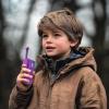 Lexibook, Unicorn, 3D Unicorn Walkie-Talkies, 500m Range, 2 Communication Channels, Belt Clip, Pink/Purple, TW18UNI