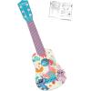 Lexibook, Unicorn, My First Guitar Unicorn for Children, 6 Nylon Strings, 21” Long, Guide Included, Pink/Purple, K200UNI(Stitch)