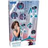 Lexibook Unicornio-Micrófono con Pie luminoso, Especial Karaoke (S150UNI) Unicorn Microphone with Speaker and Lighting Stand, Auxiliary Jack to Connect Music, Pink/White(Frozen)