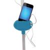 Lexibook Unicornio-Micrófono con Pie luminoso, Especial Karaoke (S150UNI) Unicorn Microphone with Speaker and Lighting Stand, Auxiliary Jack to Connect Music, Pink/White(Frozen)