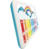 Lexibook Xylofun Electronic and Educational Xylophone for Children, Musical Toy Game, 8 Keys, Light Guiding, 2 mallets Included, White/Blue, K340(Lexibook)
