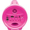 Lexibook, iParty, Portable Bluetooth Light Speaker with Microphone, Stereo, Light Effects, Karaoke, Wireless, USB, SD Card, Rechargeable Battery, White, BTP585Z(Barbie)