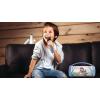 Lexibook, iParty, Portable Bluetooth Light Speaker with Microphone, Stereo, Light Effects, Karaoke, Wireless, USB, SD Card, Rechargeable Battery, White, BTP585Z(Disney Stitch)