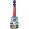 LEXIBOOK – Nintendo Mario Luigi My First Guitar, 6 Nylon Strings, 53 cm, Guide Included, Blue/Red, K200NI(Super Mario)