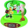 LEXIBOOK, Super Mario, Projector Alarm Clock for Kids, Nightlight and time Projection to The Ceiling, Sound Effects, Battery-Powered, Blue/red, RP500NI(Animal Crossing)