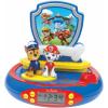 LEXIBOOK, Super Mario, Projector Alarm Clock for Kids, Nightlight and time Projection to The Ceiling, Sound Effects, Battery-Powered, Blue/red, RP500NI(Paw Patrol)