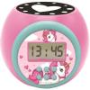 LEXiBOOK – Miraculous Projector Alarm Clock with Snooze Function and Alarm Function, Night Light with Timer, LCD Screen, Battery Operated, Red/Black, RL977MI(Unicorn)
