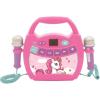 LEXiBOOK – Paw Patrol – Portable Karaoke Digital Player for Kids – Microphones, Light Effects, Bluetooth, Record and Voice Changer Functions, Rechargeable Battery, Blue/red, MP320PAZ(MP300UNIZ)