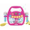 LEXiBOOK – Paw Patrol – Portable Karaoke Digital Player for Kids – Microphones, Light Effects, Bluetooth, Record and Voice Changer Functions, Rechargeable Battery, Blue/red, MP320PAZ(MP320MNZ)