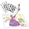LEXiBOOK Aerograph Air Marker Sprayer, Spray Art Electric Airbrush Marker Set, Magic Pen Coloured Markers Stencils Children Toy Christmas Gift, Marker Sets For Kids, Green/White, CR800(Green/White)