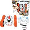 LEXiBOOK- Crosslander Luminous Terrain Car, Wrist Remote, Rechargeable, Electronic Action Kit, White/Orange, Color