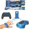 LEXiBOOK, Crosslander Phantom RC, Remote Control Racing car with Smoke Jets, up to 15 km/h, Drift Mode, Classic and Gesture Remote Control, Sound and Light Effects, Blue, RC65