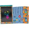 LEXiBOOK, Disney Stitch Magic Slate, Art and Craft Toy for Girls and Boys, A4 Size with Multicolored Drawings, Blue/Orange, CRT10D(Disney Stitch)