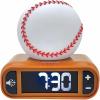 LEXiBOOK, Disney Stitch, Stitch Nightlight Alarm Clock, Sounds and Melodies, LCD Backlit Screen, Luminous, Snooze, Blue, RL800D(Baseball)