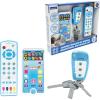 LEXiBOOK, Educational and Musical Set with Telephone, Remote Control and Key Ring, Imitation Game for Toddlers, Explore Animals, Musical Instruments and Everyday Objects, PS125