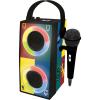LEXiBOOK Harry Potter- Portable Bluetooth Light Speaker with Microphone, Light Effects, Karaoke, Wireless, USB, SD Card, Rechargeable Battery, BTP180HPZ