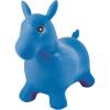 LEXiBOOK Inflatable Jumping Unicorn, for Indoor and Outdoor use, Balance and Motor Skills Development, Hand Pump Included, Safe and Resistant Plastic, Pink, BG050UNI(Horse – Blue)