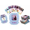 LEXiBOOK, Paw Patrol, Bilingual Interactive Card Reader, Audio Toy to Learn English and Spanish, 150 Double-Sided Educational Cards, Educational Quiz & flashcard Machine, Blue/red, JCR10PAi2(Frozen)