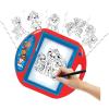 LEXiBOOK Paw Patrol, Drawing Projector, 4 tampons, 10 templates, Lighting Screen, 1 Pen Included, Artistic and Creative Toy for Girls and Boys, Red/Blue, CR310PA(Paw Patrol)
