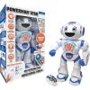 LEXiBOOK, Powerman Neo, My Robot Full of Technology, Remote Control and Gesture Control, Educational Activities in English, Programmable, Music and Dance, Sound and Light Effects, Blue/White, ROB18EN(ROB85EN)