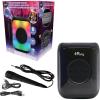 LEXiBOOK, iParty®, Portable Bluetooth® Speaker with Microphone, Powerful Sound Volume, Multicolour Light Effects, Rechargeable Battery, K8310(K8310)