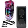 LEXiBOOK, iParty®, Portable Bluetooth® Speaker with Microphone, Powerful Sound Volume, Multicolour Light Effects, Rechargeable Battery, K8310(K8330)