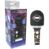 LEXiBOOK, iParty®, Wireless Microphone with Speaker and Lights, 4 Voice modifiers, Multicoloured Light Effects, Rechargeable Battery, MIC280