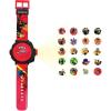 Lexibook – Adjustable Projection Watch Digital Screen – 20 Images – for Children(Miraculous)