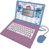 imageLexibook  Disney Stitch  Bilingual EnglishSpanish Educational Laptop 124 Language Activities Writing Maths Logic Music and Games Boys and Girls JC598Di2