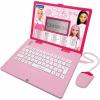 Lexibook Barbie, Educational and Bilingual Laptop in English/Spanish, Toy for Children with 124 Activities to Learn, Play Games and Music, Pink, JC598BBi2(Barbie)