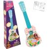 Lexibook, Disney Moana, My First Guitar for Children, 6 Nylon Strings, 53 cm / 21”, Guide Included, Pink/Blue, K200VN