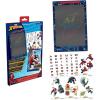 Lexibook, Gabby’s Dollhouse, Magic Slate, Art and Craft Toy for Girls and Boys, Multicoloured Drawings, 28 cm Screen, Includes 1 Stylus and 6 Stencils, Pink, CRT10GDH(Spider-Man)