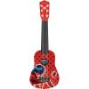 Lexibook Miraculous Ladybug, My First Guitar for Children, 6 Nylon Strings, 21’’ Long, Guide Included, Red/Black, K200MI