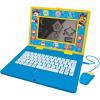 Lexibook, Paw Patrol, Bilingual and Educational Laptop Spanish/English, Toy for Children, 170 Activities to Learn, Play Games and Music, Large Screen, Pink/Blue, JC599PAGi2(Paw Patrol)