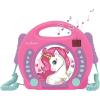 Lexibook Paw Patrol Chase Marshall, Karaoke CD Player with 2 Microphones, Programming Function, Headphones Jack, for Kids, with Power Supply or Batteries, Blue/Red, RCDK100PA(Unicorn)