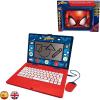 Lexibook, Spider-Man, Bilingual and Educational Laptop Spanish/English, Toy for Children, 170 Activities to Learn, Play Games and Music, Large Screen, Blue/Red, JC599SPi2