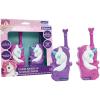 Lexibook, Unicorn, 3D Unicorn Walkie-Talkies, 500m Range, 2 Communication Channels, Belt Clip, Pink/Purple, TW18UNI