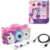 Lexibook Unicorn, 4-in-1 Kids’ Camera with Protection, Photo, Video, MP3, and Game Functions, 15 Frames to Personalize Your Photos, Includes 8GB Memory Card, DJ078UNI